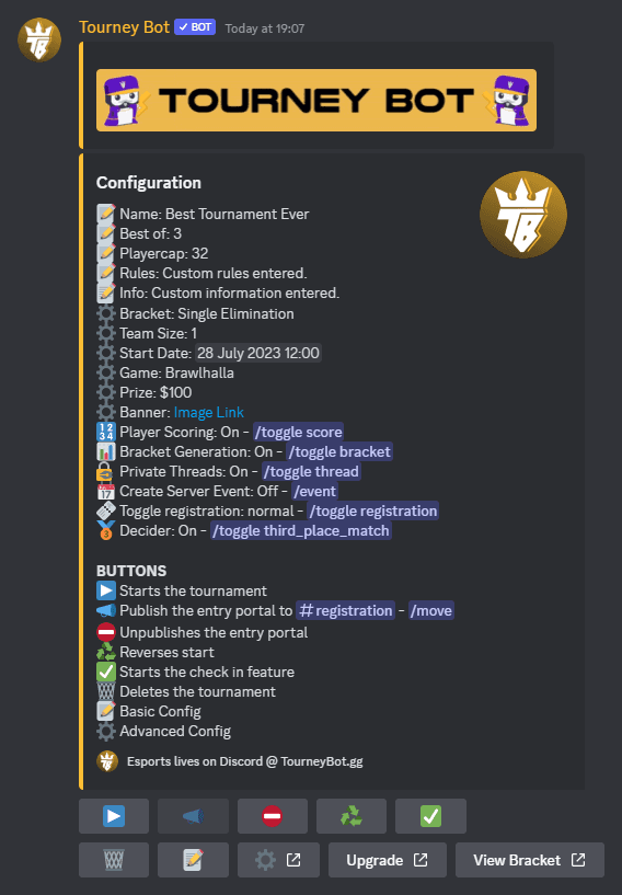 Add Tournament Manager Discord Bot